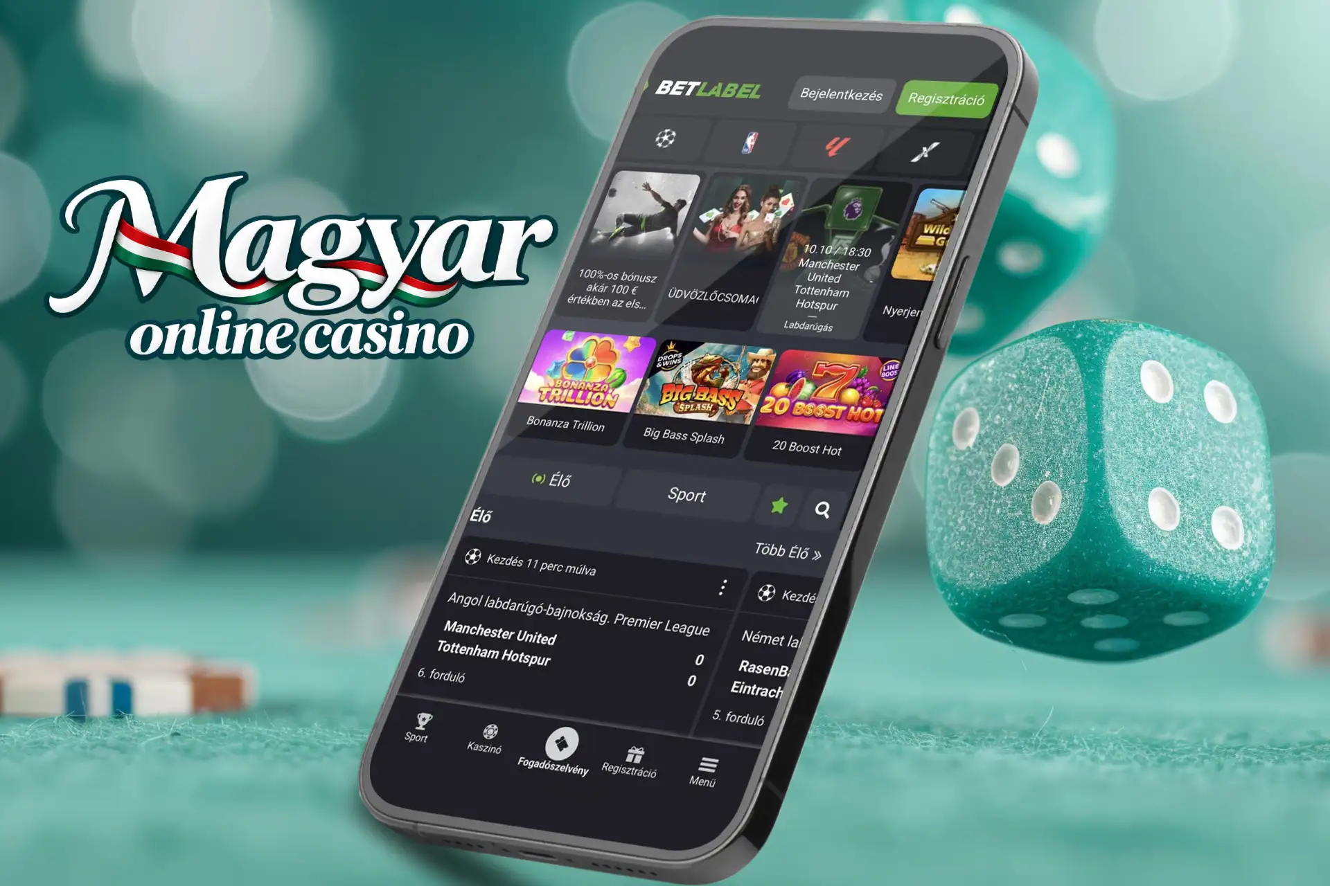A Betlabel hivatalos mobil weboldala