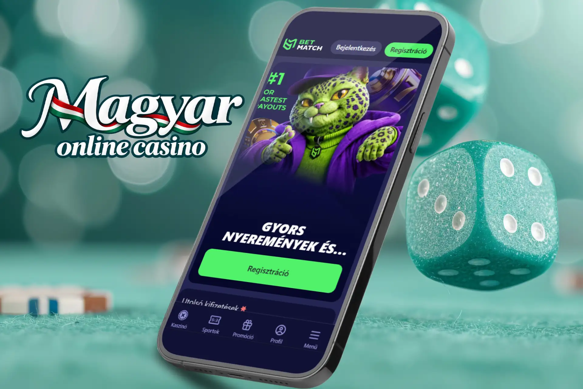 Betmatch hivatalos mobil weboldal