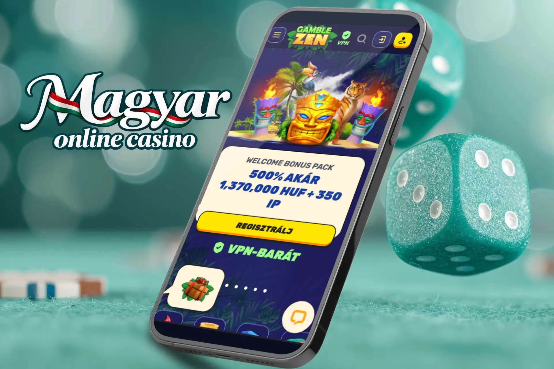 GambleZen hivatalos mobil weboldal