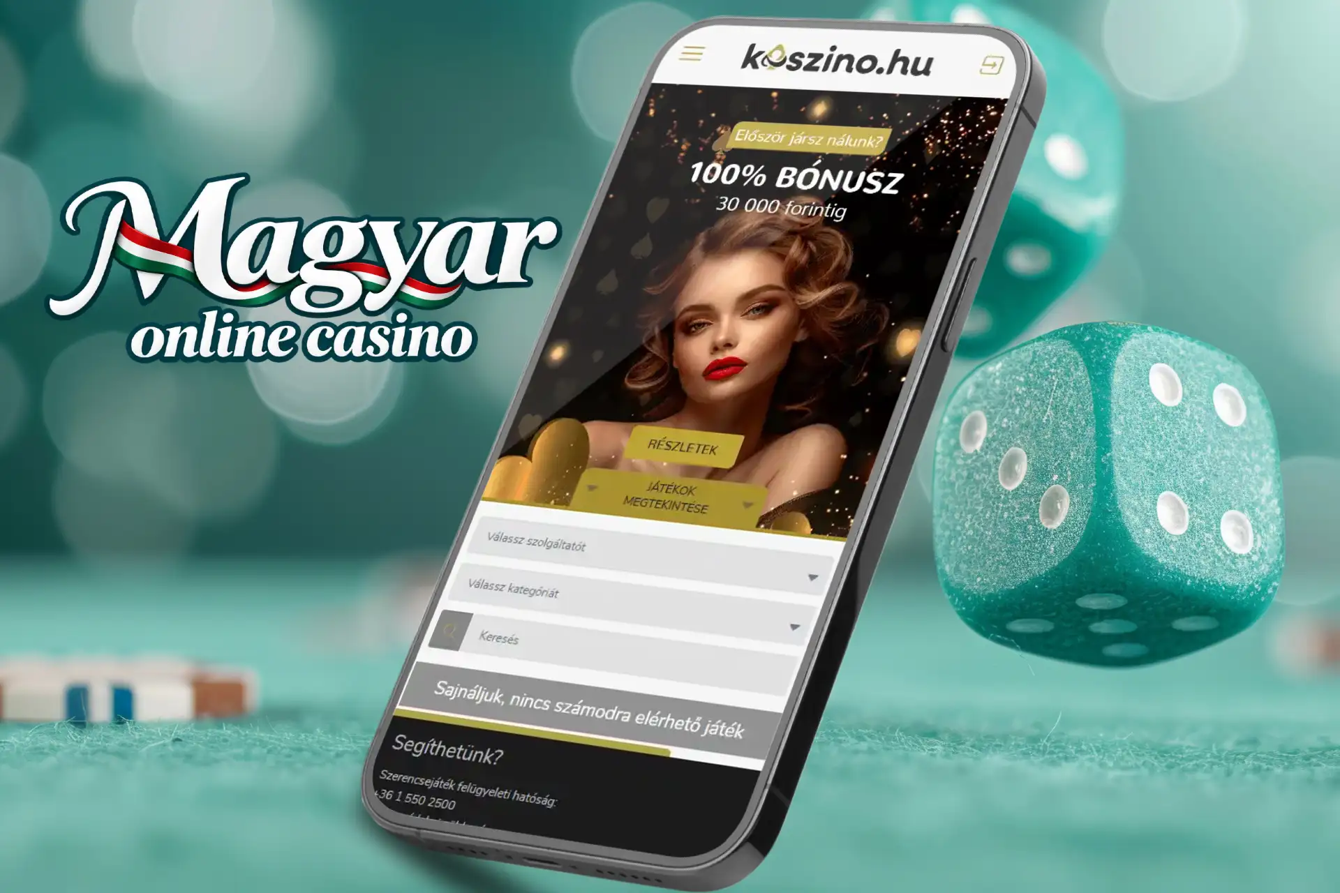 Hivatalos weboldal mobiltelefonon: Kaszino.hu