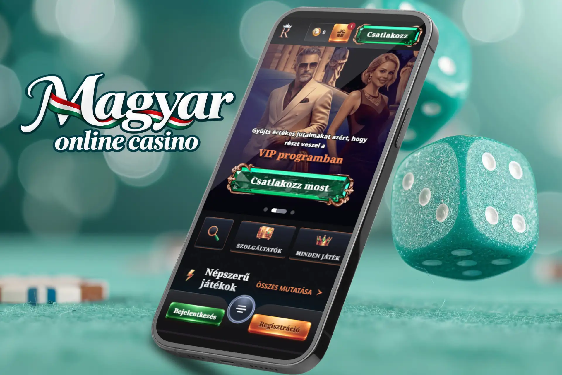 RoyalXO hivatalos mobil weboldal